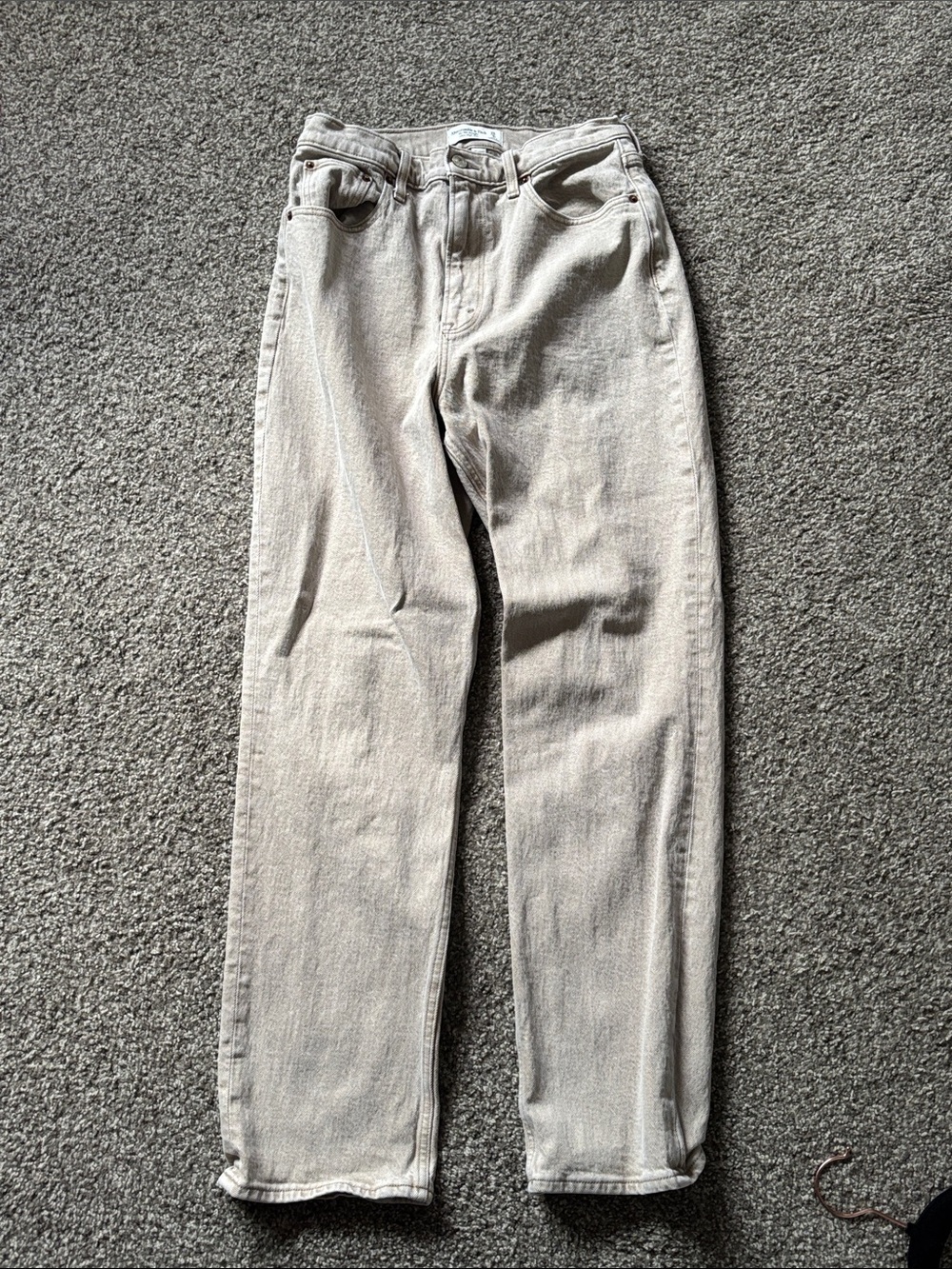 Women’s tan jeans